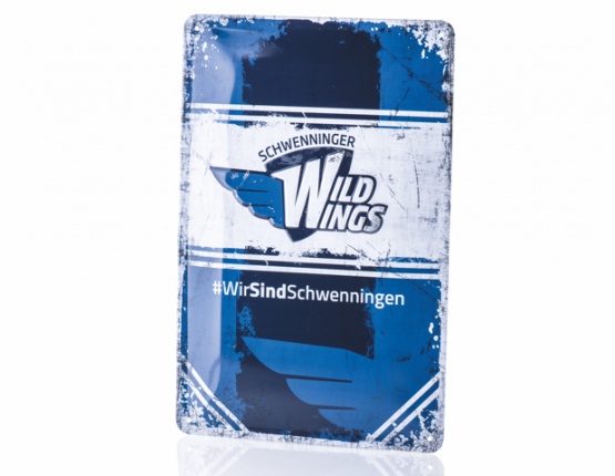 Metallschild #WIRSINDSCHWENNINGEN 